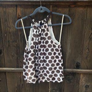 INC silk halter